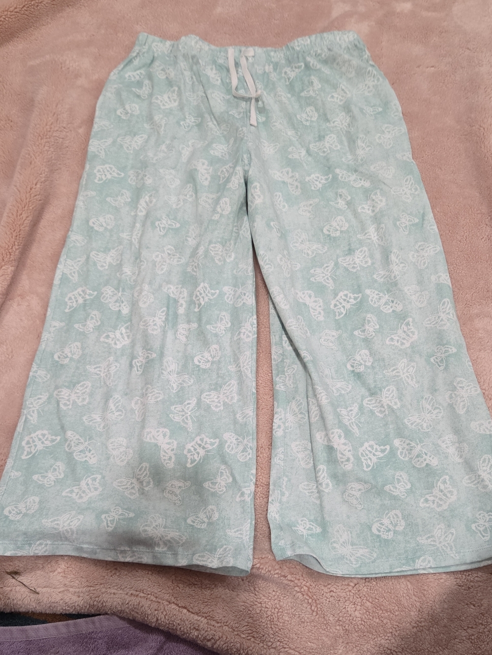 Karen Neuburger Mint Green Butterfly Pajamas